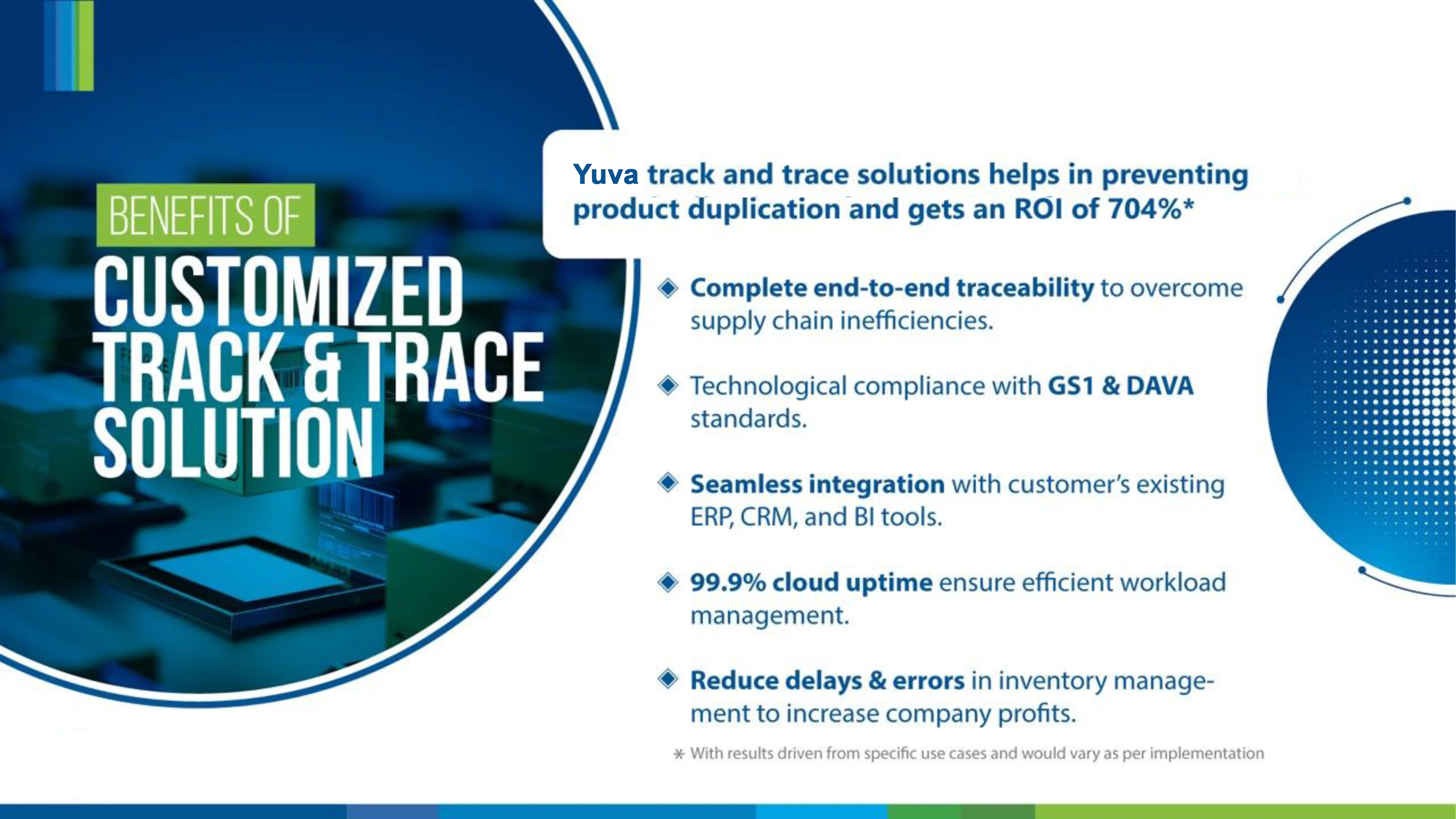 benefits of customized track and trace solutions