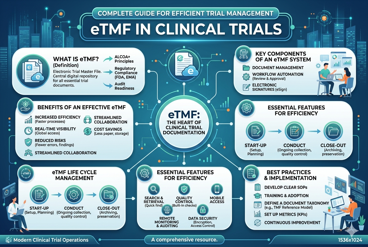 eTMF in Clinical Trials Complete Guide